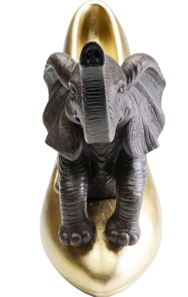 Deko Figur Elephant Shoe 34cm